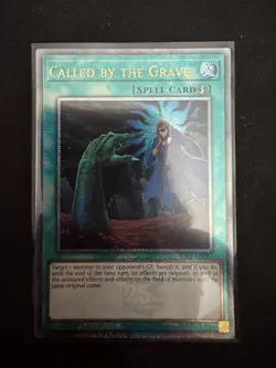 Yu-Gi-Oh! TCG - Called by the Grave - RA01-EN057 - Quarter Century Rare - Image 1