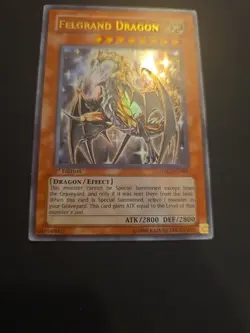Felgrand Dragon 1st Ed SDRL-EN001 Rise of the Dragon Lords Deck Yu-Gi-Oh - Image 2