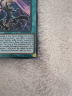 1st ed Piercing the Darkness ultra rare MP21-EN257 Yugioh - Image 5