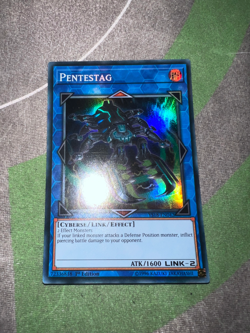 Yu-Gi-Oh 1x Super Rare Pentestag YS18-EN042 English Near Mint - Image 1