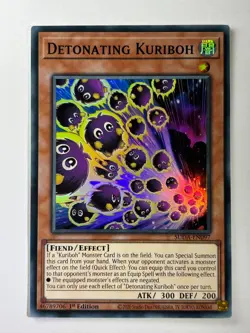 Detonating Kuriboh SUDA-EN097 Super Rare 1st Edition YuGiOh Card - Image 1