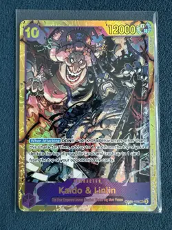 One Piece Card Game Kaido & Linlin Secret Rare OP08-119 Two Legends - Image 1