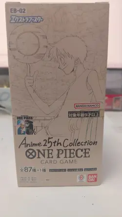 Sealed Japanese EB-02 Anime 25th Collection Booster Box One Piece US SELLER - Image 1