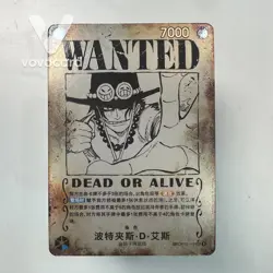 One Piece Portgas.D.Ace Wanted Poster SP OP13-119 SEC Carrying On His Will CHN - Image 1
