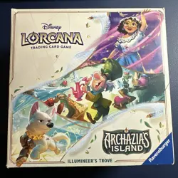 Disney Lorcana Archazias Island Illumineers Trove Box Trading Card Game Sealed - Image 1