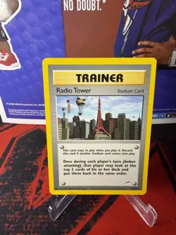 Pokemon Card – Radio Tower – 95/105 – Neo Destiny – 2002 - LP - Image 1