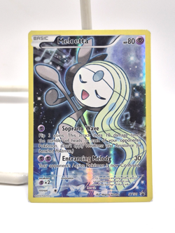 Meloetta XY120 Holofoil Black Star Promo Full Art LP 2016 TCG Card - LP - Image 1