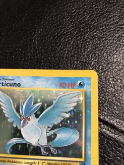 B6 Articuno 2/62 Holo Rare Fossil Pokemon Card - Image 3