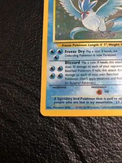 B6 Articuno 2/62 Holo Rare Fossil Pokemon Card - Image 5