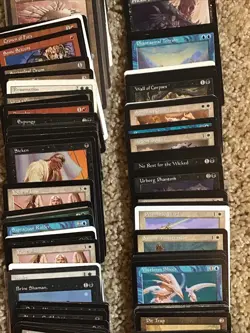 Magic the Gathering MTG Vtg Lot 350 Cards Estate As Found Not Searched See Photo - Image 3
