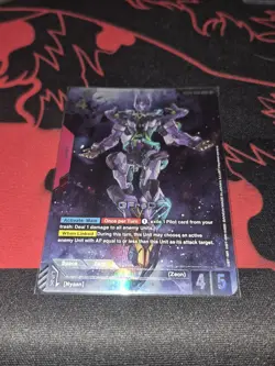 GFreD LR+ GD03-035 Steel Requiem Gundam TCG English NM Card Game Alternate Art - Image 2