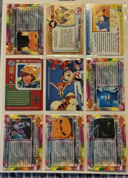 Pokemon Topps Vintage Mixed Lot Of 27 Cards Charizard End Of Race Fight Rages - Image 2