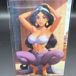 P Jasmine Anime Waifu Card Doujin ACG Goddess Holo - Image 2