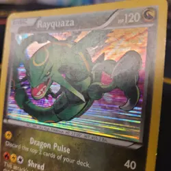 Pokemon Card - Rayquaza - Legendary Treasures 93/113 Holo Rare - HP - Image 4