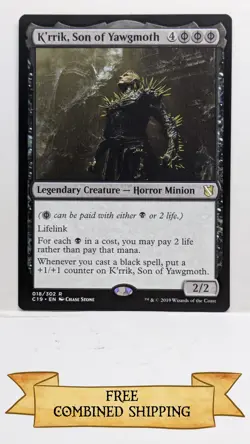 K'rrik, Son of Yawgmoth Commander 2019 Regular - Image 1