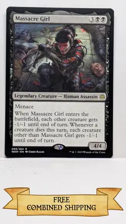 Massacre Girl War of the Spark Regular - Image 1