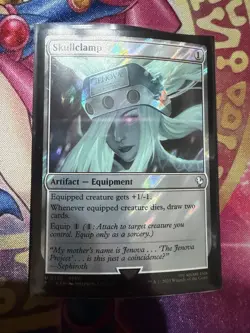 Skullclamp Commander: Final Fantasy Surge Foil Magic The Gathering 0355 MTG LP - Image 1