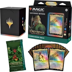 MTG The Lord Of The Rings Tales Of Middle Earth ENGLISH Commander Deck Set of 4 195166205052 - Image 2