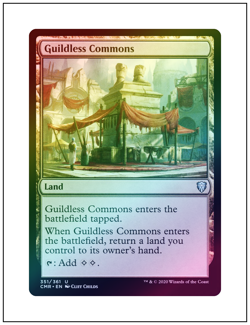 1x Guildless Commons, Foil, Commander Legends, Magic MTG NM - Image 1