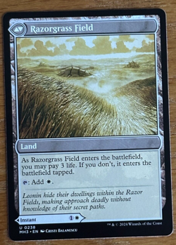 MTG Modern Horizons 3, Razorgrass Ambush / Razorgrass Field - Image 2