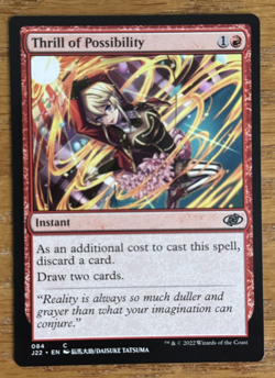 MTG Jumpstart 2022, Thrill of Possibility - Image 1