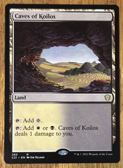 MTG Commander 2021, Caves of Koilos - Image 1
