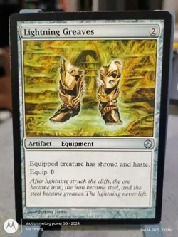 MTG Lightning Greaves Dual Decks: Phyrexia vs. the Coalition #19 LP Ex Condition - Image 1