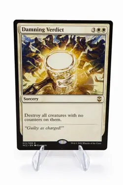 Damning Verdict Commander: Streets of New Capenna Regular - Image 1