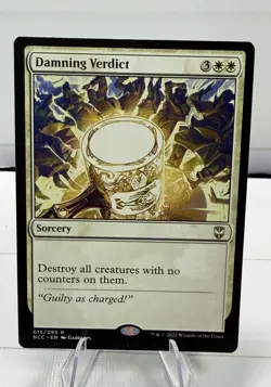 Damning Verdict Commander: Streets of New Capenna Regular - Image 2