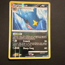 Pokemon Sharpedo 49/111 Rising Rivals Reverse Holo Uncommon Stage 1 2009 HP90 - Image 1