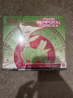 Pokemon Temporal Forces Elite Trainer Box ETB Iron Leaves New Factory Sealed - Image 1