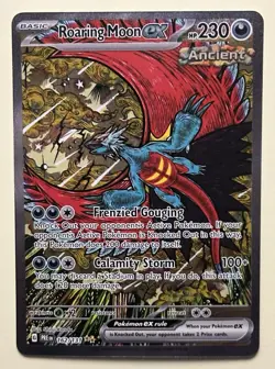 Pokemon TCG Roaring Moon EX 162/131 Prismatic Evolutions SIR English 2025 - Image 1