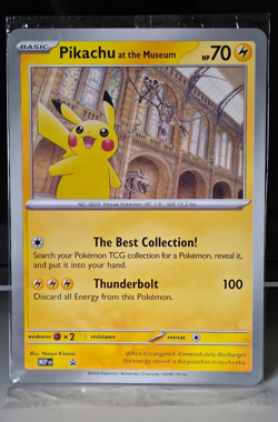 Pokemon x Natural History Museum PROMO Sealed London Pikachu - SHIP WORLDWIDE - Image 1