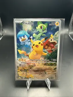Pokemon TCG: Pikachu Sealed Promo SVP EN 027 Black Star B - Image 1