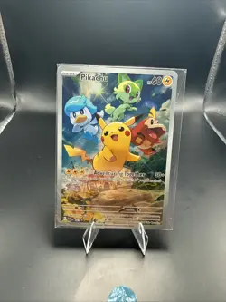 Pokemon TCG: Pikachu Sealed Promo SVP EN 027 Black Star B - Image 2