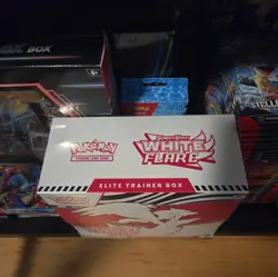 New Pokemon White Flare ETB Regular Elite Trainer Box TCG Sealed - Image 3