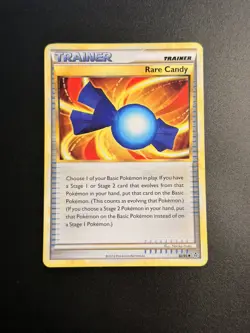 Rare Candy 82/95 Regular Uncommon Pokemon TCG Unleashed LP - Image 1