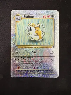 REVERSE HOLO Raticate [Legendary Collection] 61/110 - Pokemon TCG (NM) - Image 1