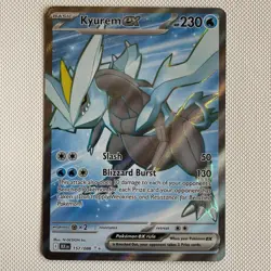 Pokemon TCG Kyurem ex Full Art 157/086 BLK Black Bolt NM - Image 1