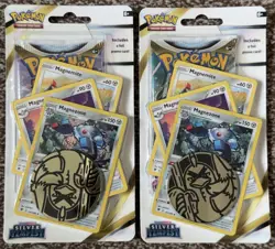 12 x Pokemon TCG Silver Tempest Magnezone Single Pack Blister Brand New & Sealed - Image 3