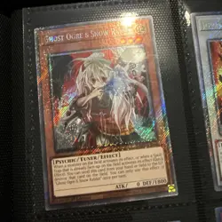 Ghost Ogre & Snow Rabbit 1st Edition Platinum Secret Rare RA02-EN009 - Image 1