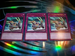 3x Gladiator Beast War Chariot 1st Edition Rare MZTM-EN105 Yu-Gi-Oh! - Image 1