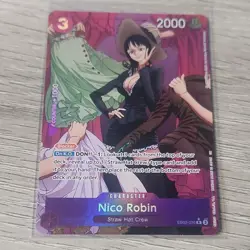 Bandai Nico Robin EB02-036 Blocker Rare Holo 2000 Power Extra Booster Character - Image 1