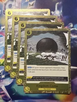 Kingdom Come | EB01-059 | Extra Booster: Memorial | ENG OPTCG | Playset x4 - Image 1