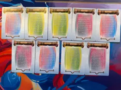 Lorcana - Winterspell - Puzzle & Lore Cards - Complete Set - Lilo And Stitch - Image 3