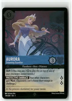 Aurora 139/204 Dreaming Guardian Foil The First Chapter Disney Lorcana TCG - Image 1