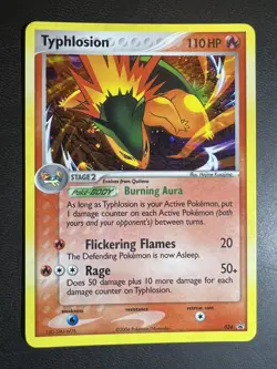 Typhlosion Holo Black Star Promo #034 Pokemon Card - Image 1