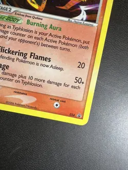 Typhlosion Holo Black Star Promo #034 Pokemon Card - Image 2