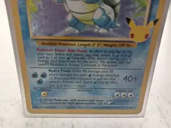 Pokemon TCG Holo Rare Blastoise Card 2/102 Celebrations Series #Live23/02 - Image 4