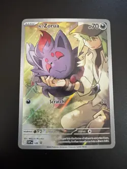 N's Zorua 189 Sv: Scarlet & Violet Promo Cards Holo - Image 1
